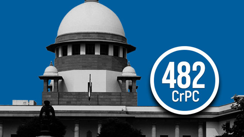 What is Section 482 of Criminal Procedure Code?